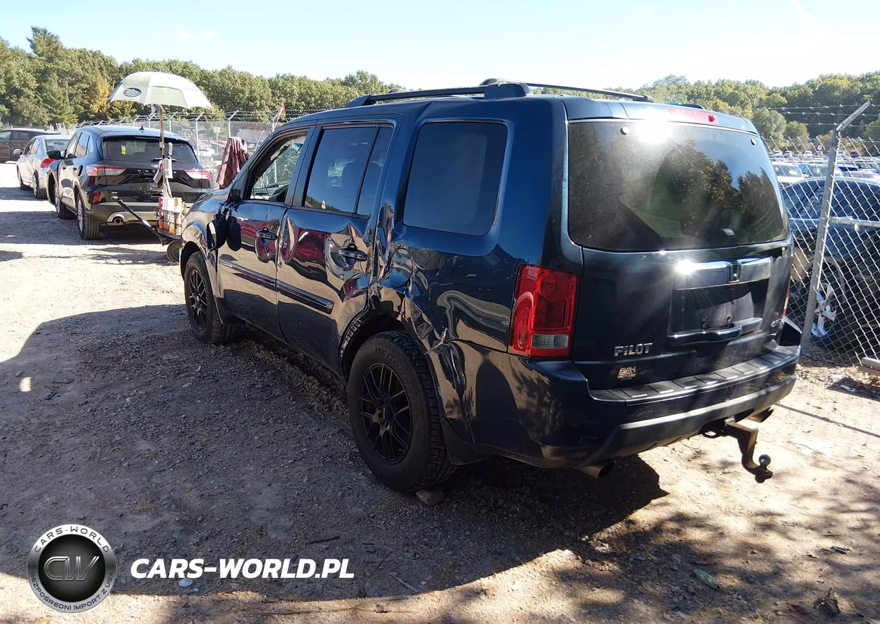 2011 Honda Pilot Ex-L VIN:5FNYF4H6XBB083345 - 3