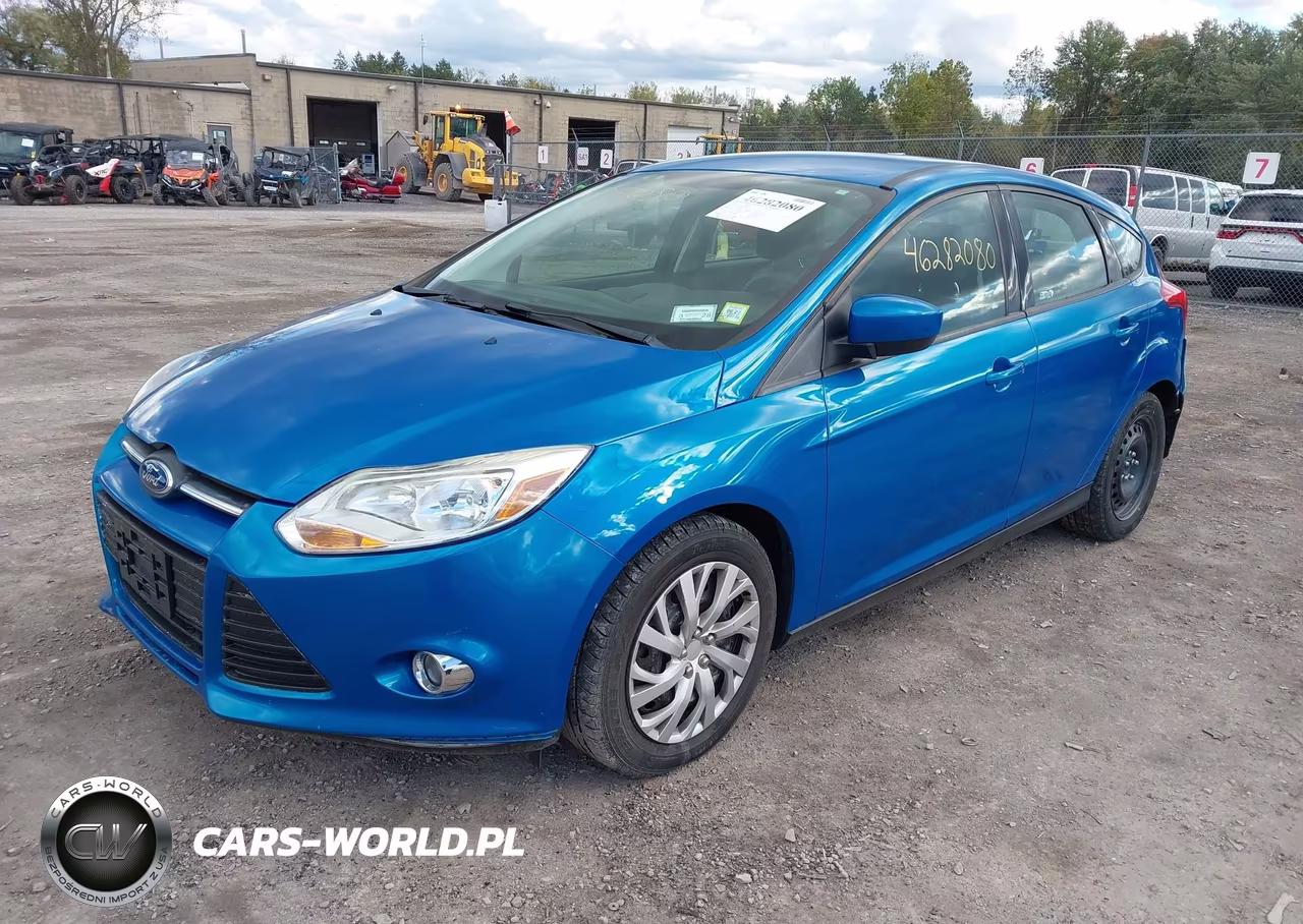 2012 Ford Focus Se VIN:1FAHP3K24CL119242 - 2