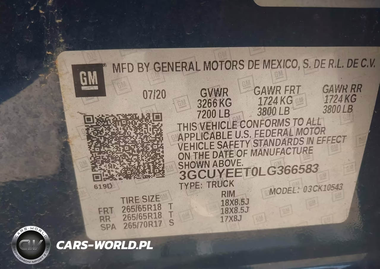 2020 Chevrolet Silverado 1500 4Wd Short Bed Rst VIN:3GCUYEET0LG366583 - 9