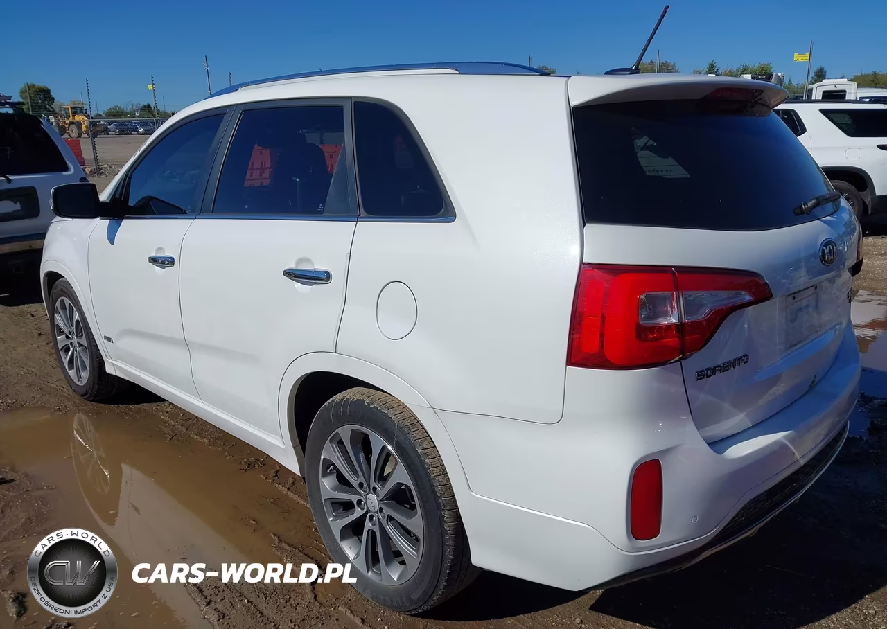 2014 Kia Sorento Sx V6 VIN:5XYKWDA74EG435356 - 3