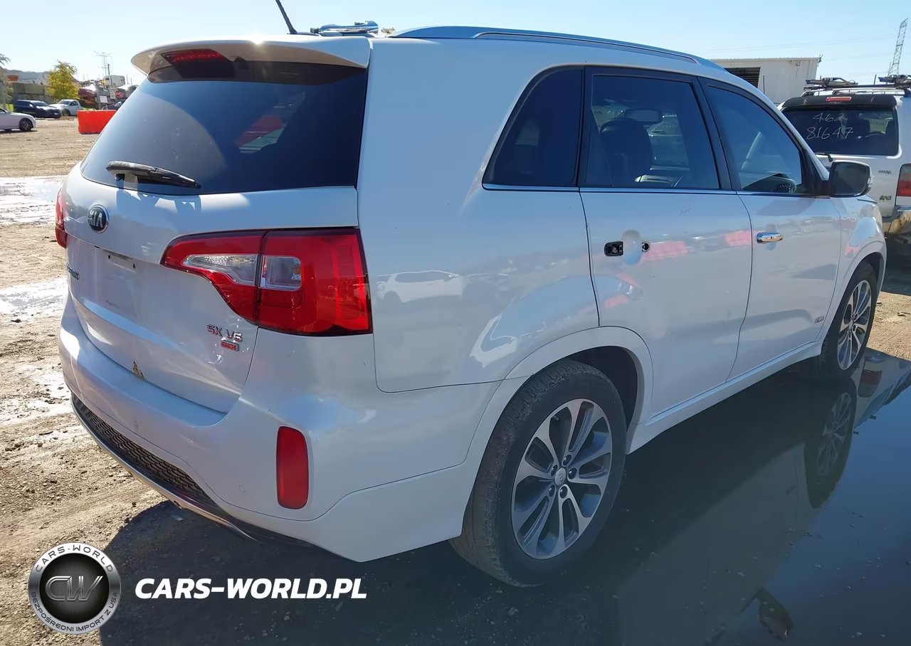 2014 Kia Sorento Sx V6 VIN:5XYKWDA74EG435356 - 4