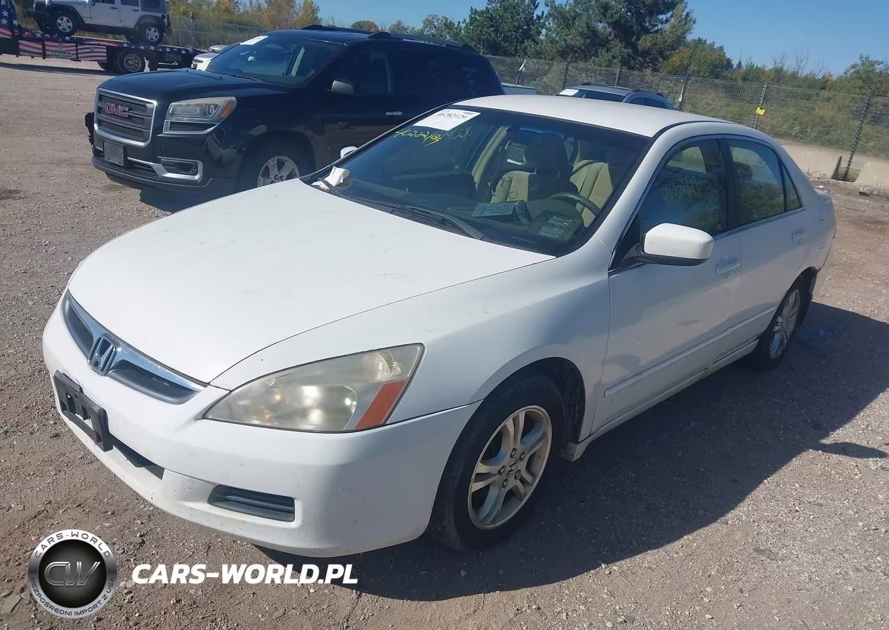2007 Honda Accord 2.4 Se VIN:JHMCM56357C019621 - 2