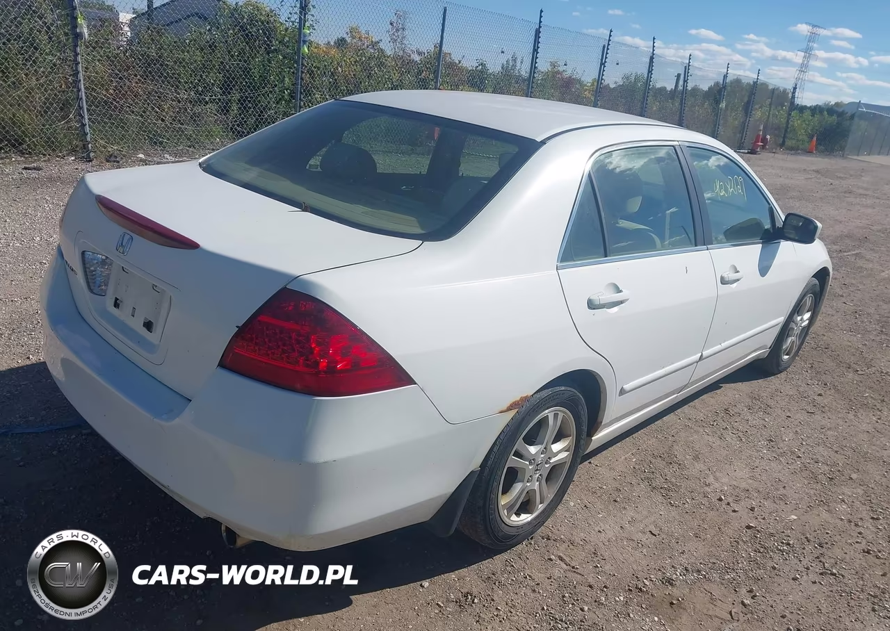 2007 Honda Accord 2.4 Se VIN:JHMCM56357C019621 - 4