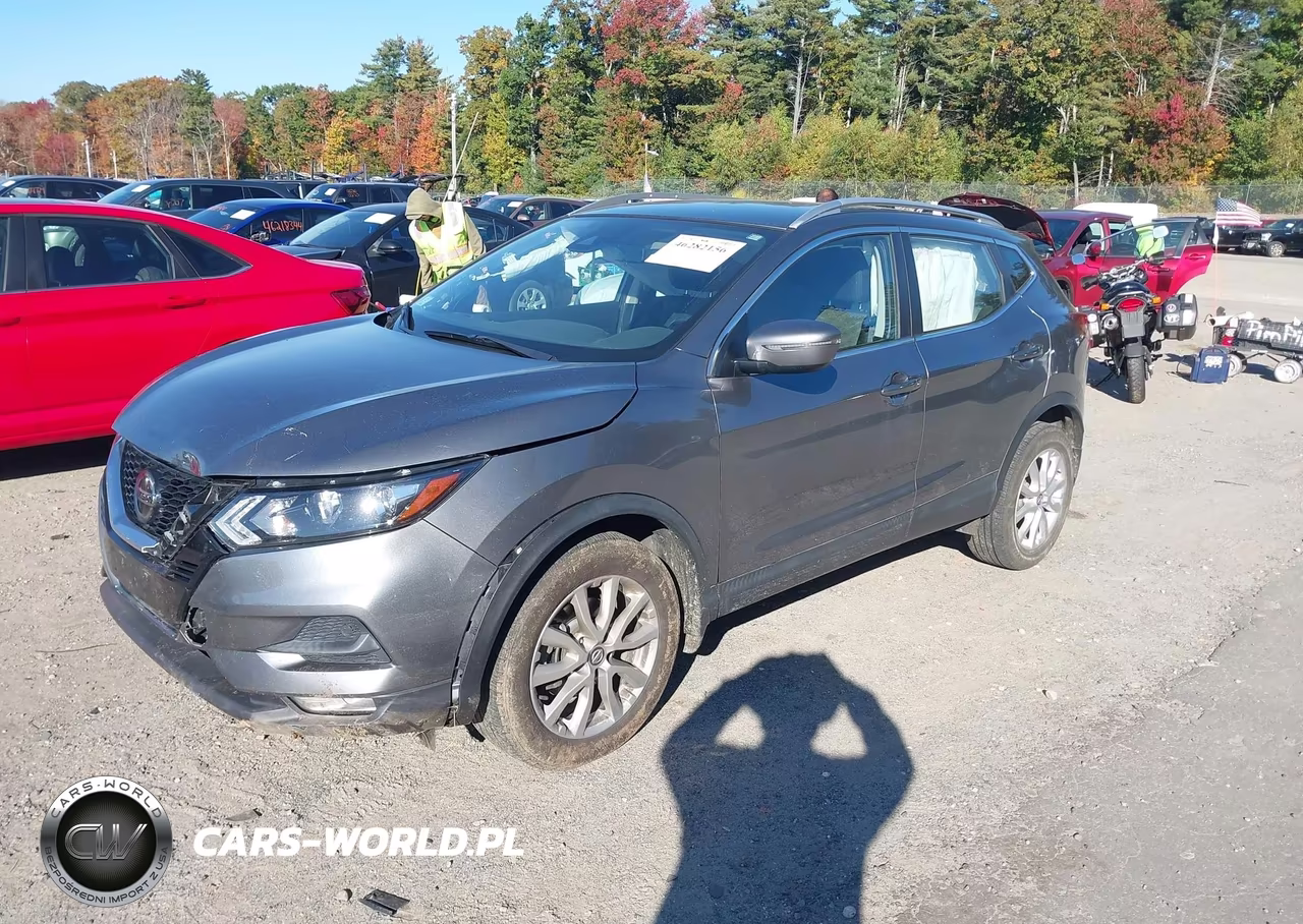 2021 Nissan Rogue Sport Sv Awd Xtronic Cvt VIN:JN1BJ1BW0MW668299 - 2