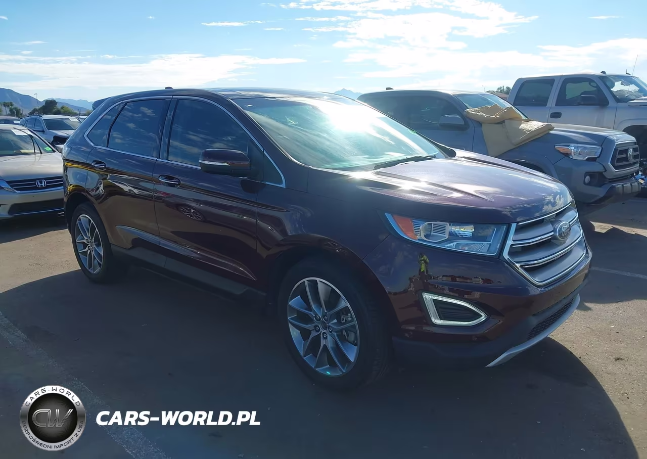 2018 Ford Edge Titanium VIN:2FMPK3K86JBB13539 - 1