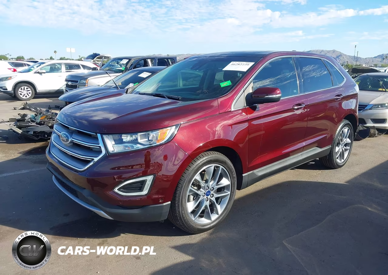 2018 Ford Edge Titanium VIN:2FMPK3K86JBB13539 - 2
