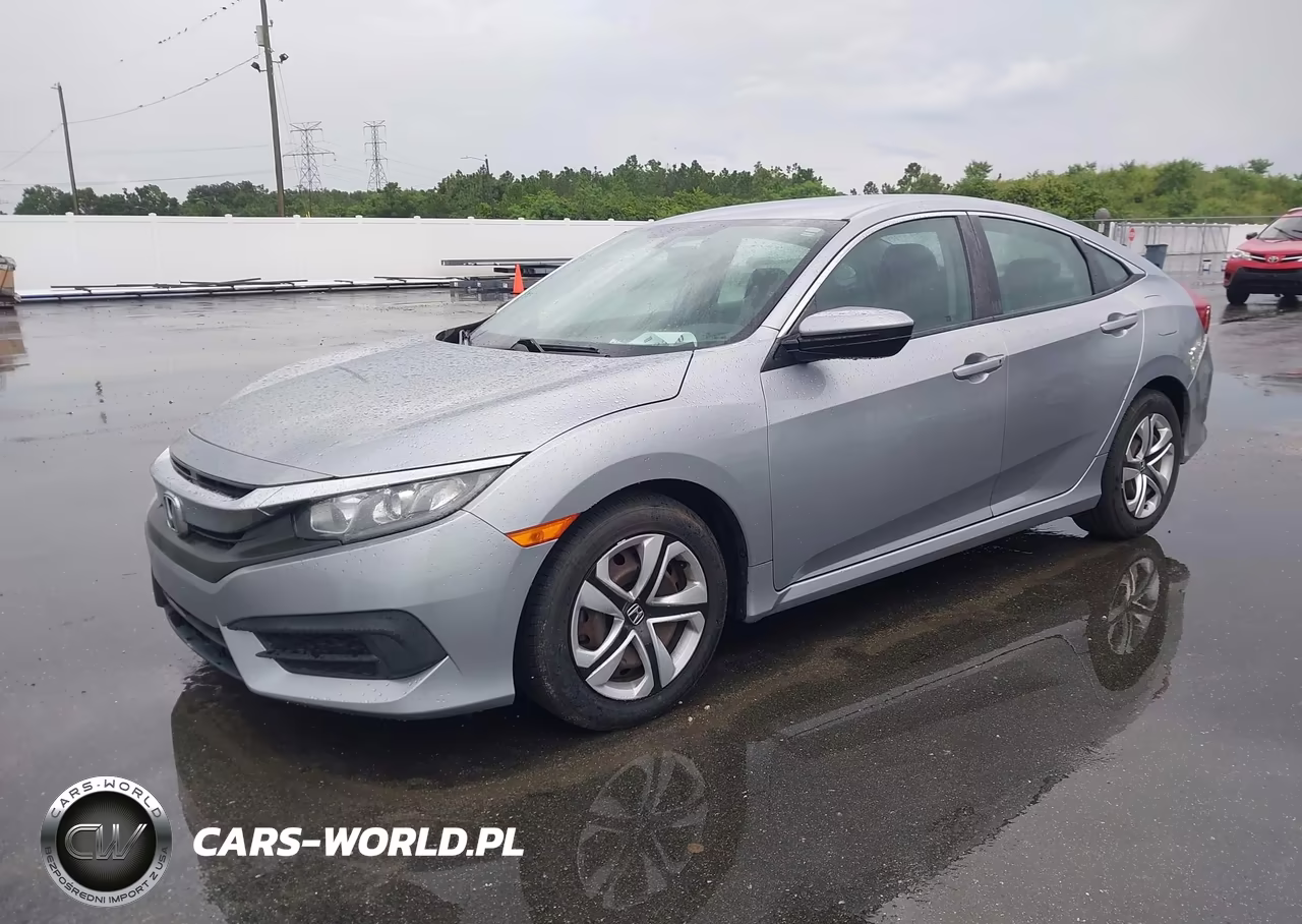 2018 Honda Civic Lx VIN:19XFC2F55JE000410 - 2