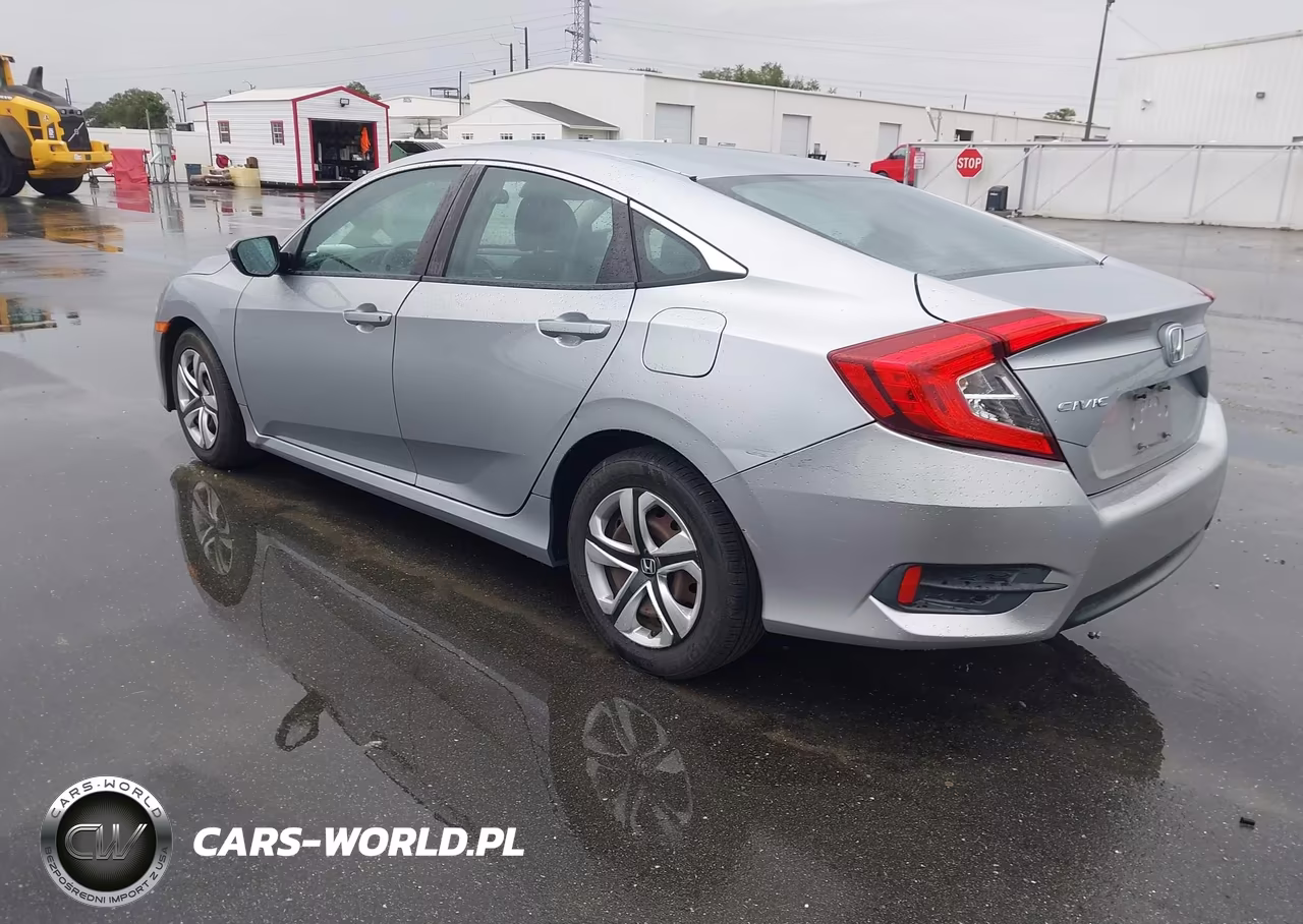 2018 Honda Civic Lx VIN:19XFC2F55JE000410 - 3