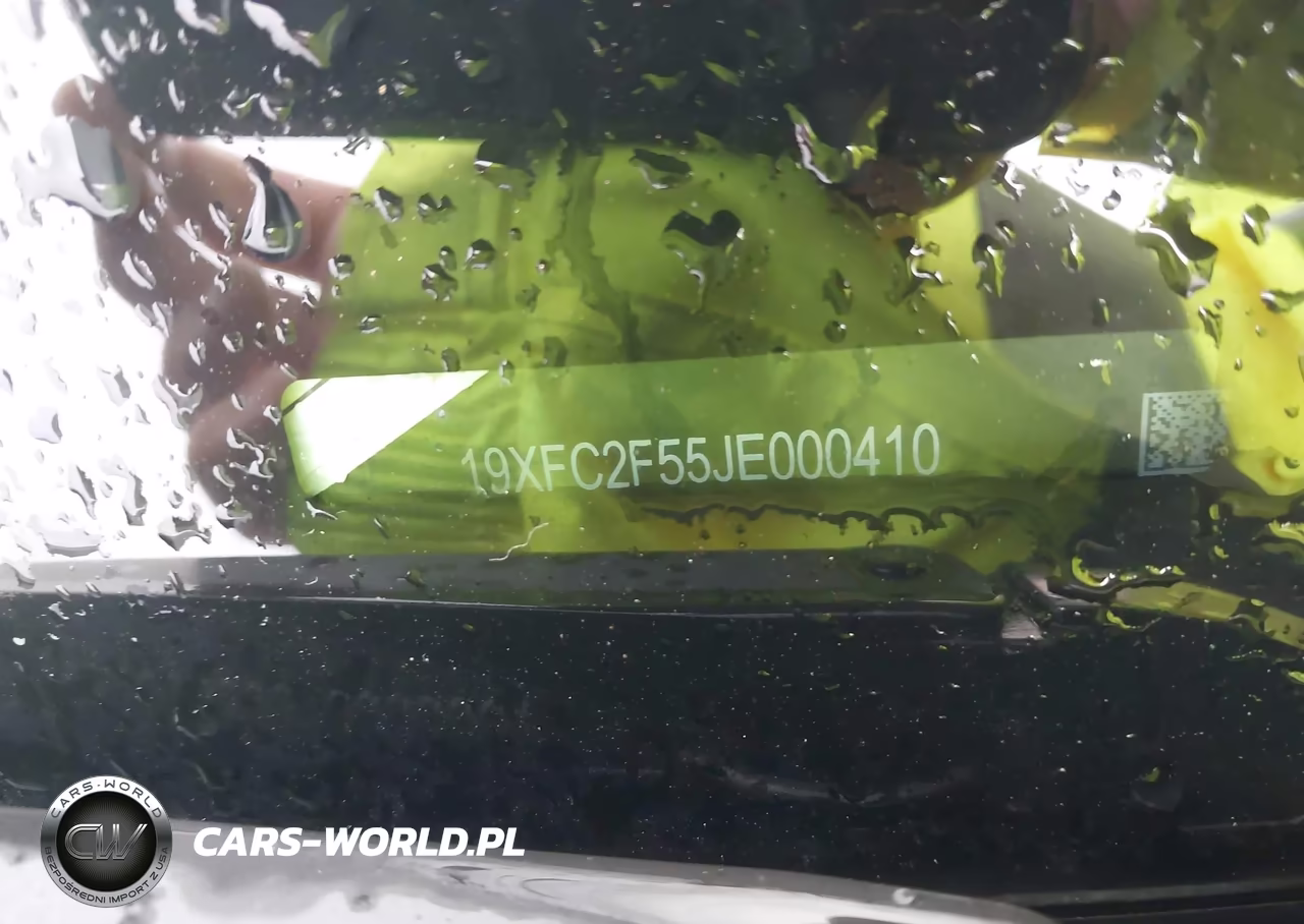 2018 Honda Civic Lx VIN:19XFC2F55JE000410 - 9