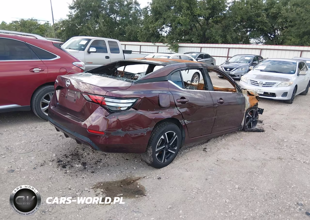 2025 Nissan Sentra Sv VIN:3N1AB8CVXSY298928 - 4