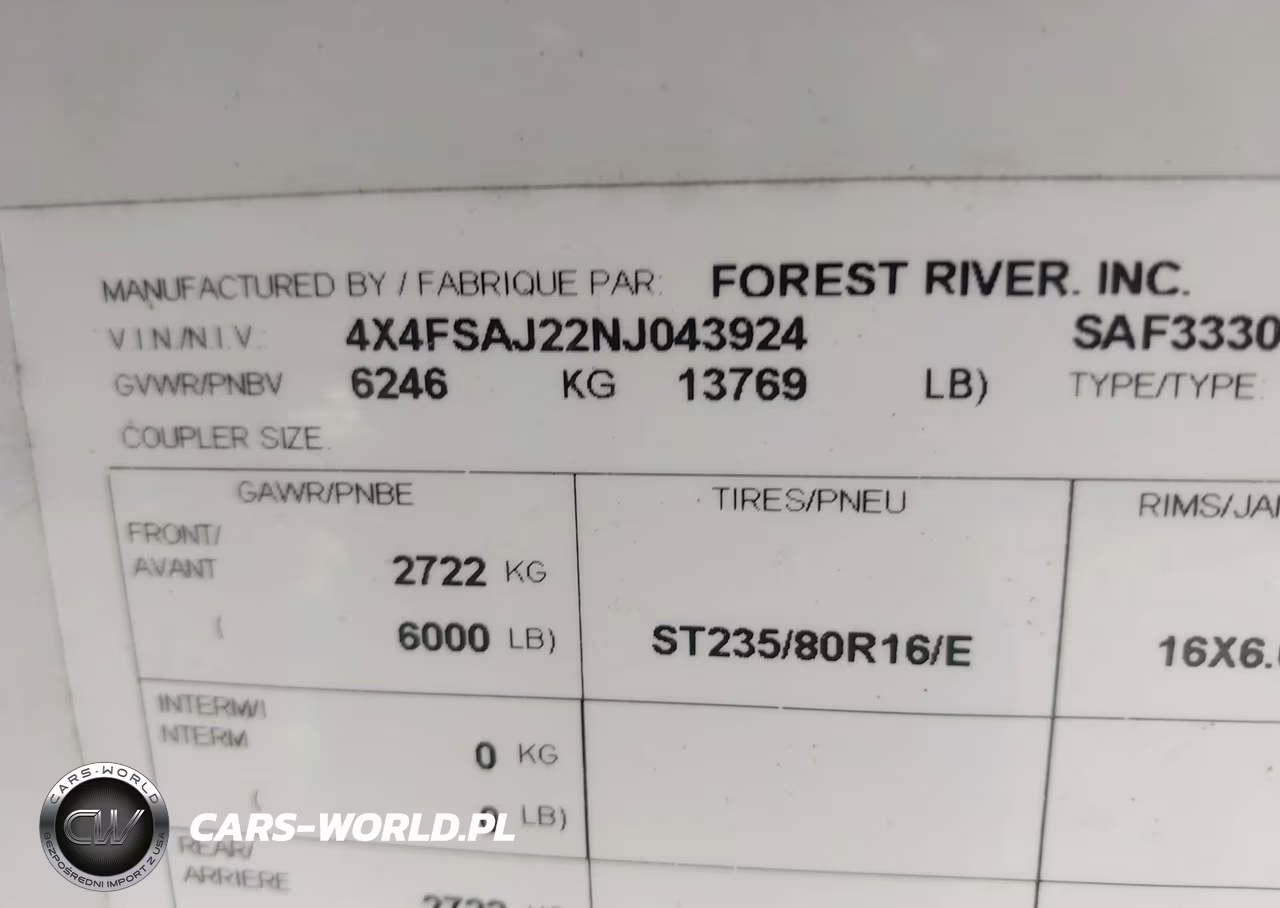 2022 Forest River Other VIN:4X4FSAJ22NJ043924 - 9