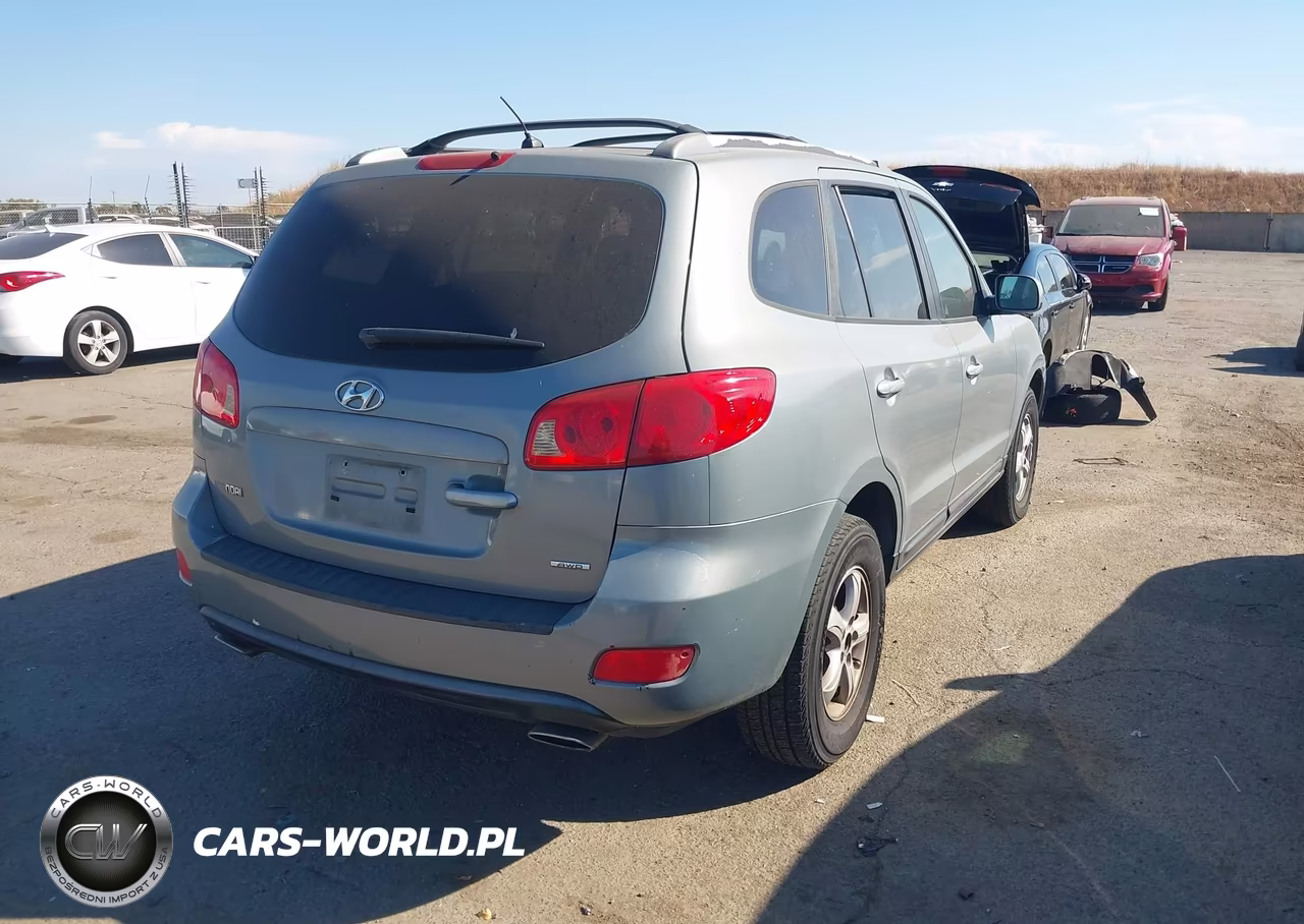 2007 Hyundai Santa Fe Gls VIN:5NMSG73D97H010614 - 4