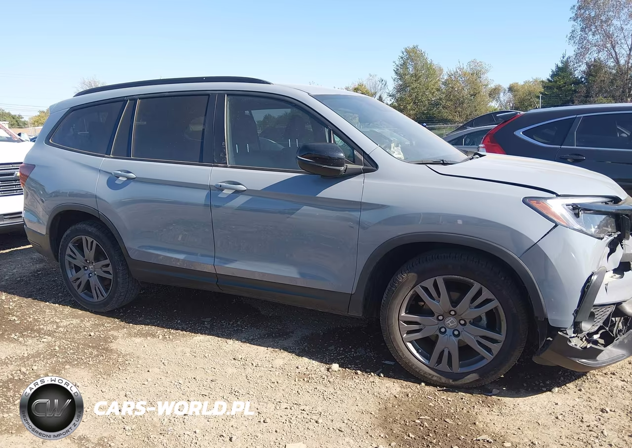 2022 Honda Pilot Awd Sport VIN:5FNYF6H34NB095271 - 13
