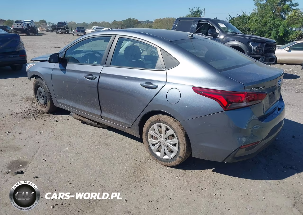 2018 Hyundai Accent Se VIN:3KPC24A36JE010550 - 3