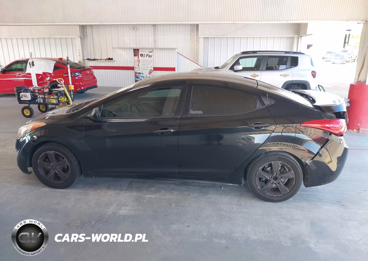 2013 Hyundai Elantra Gls VIN:KMHDH4AE7DU870480 - 14