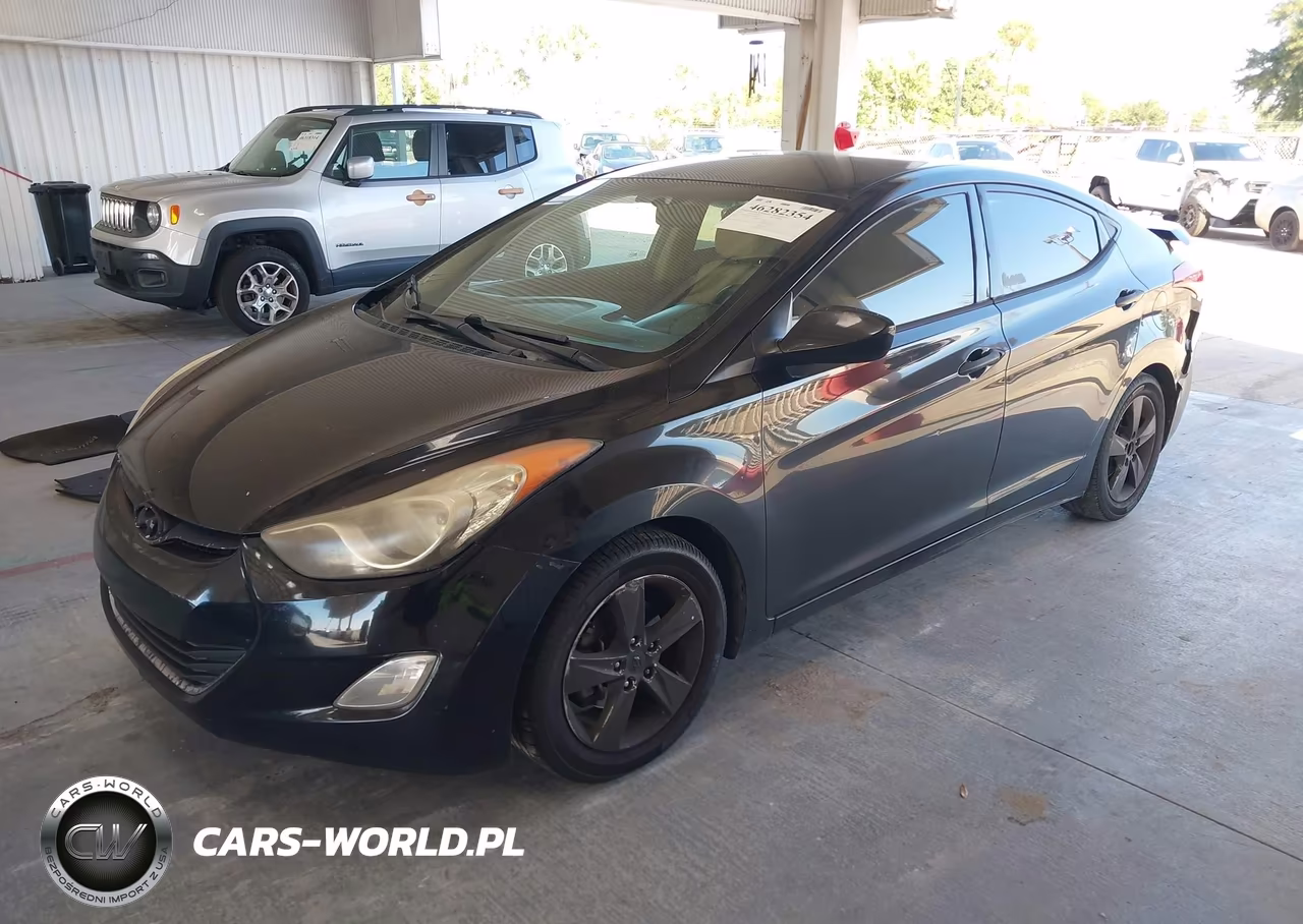 2013 Hyundai Elantra Gls VIN:KMHDH4AE7DU870480 - 2