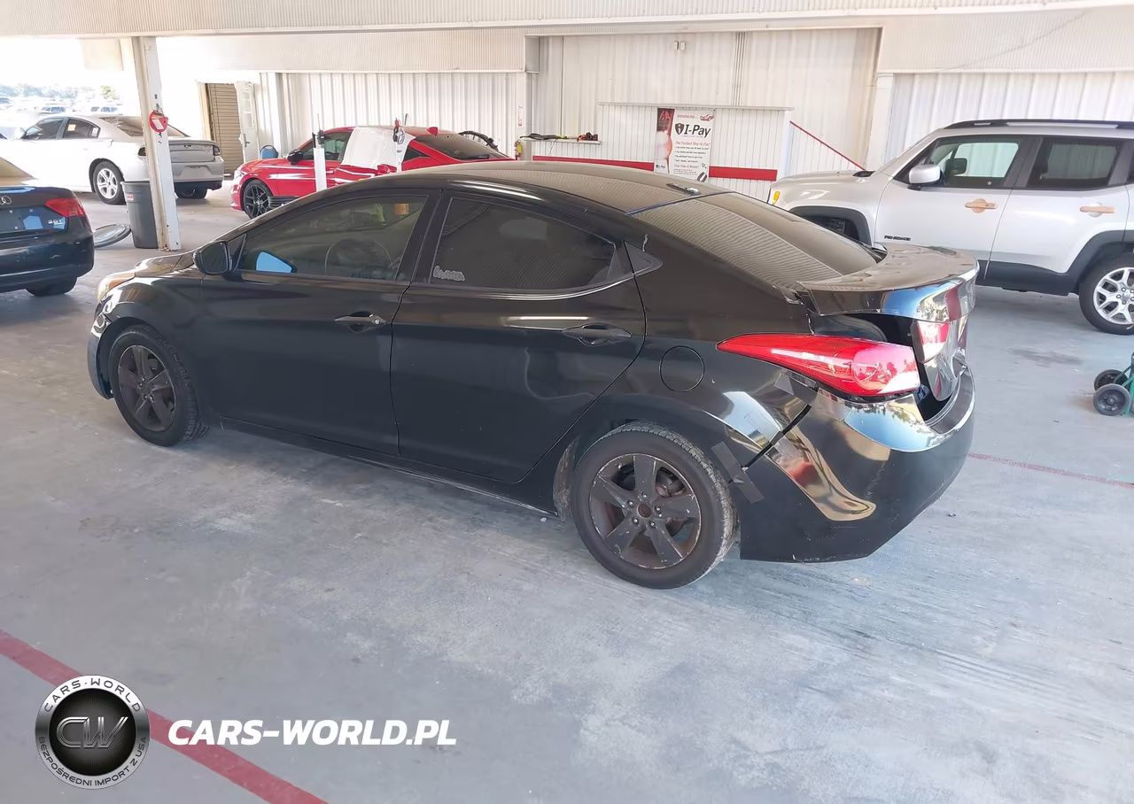 2013 Hyundai Elantra Gls VIN:KMHDH4AE7DU870480 - 3