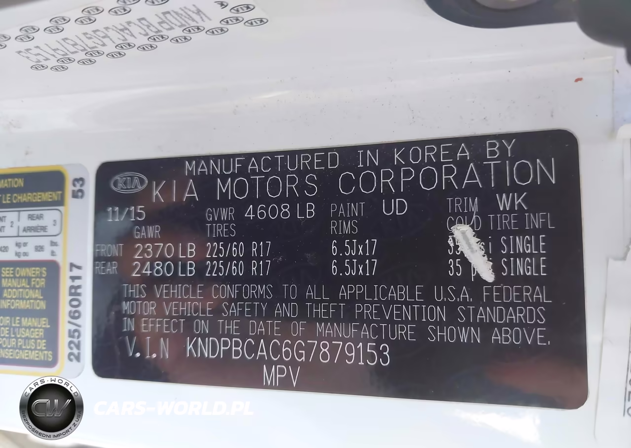 2016 Kia Sportage Lx VIN:KNDPBCAC6G7879153 - 9