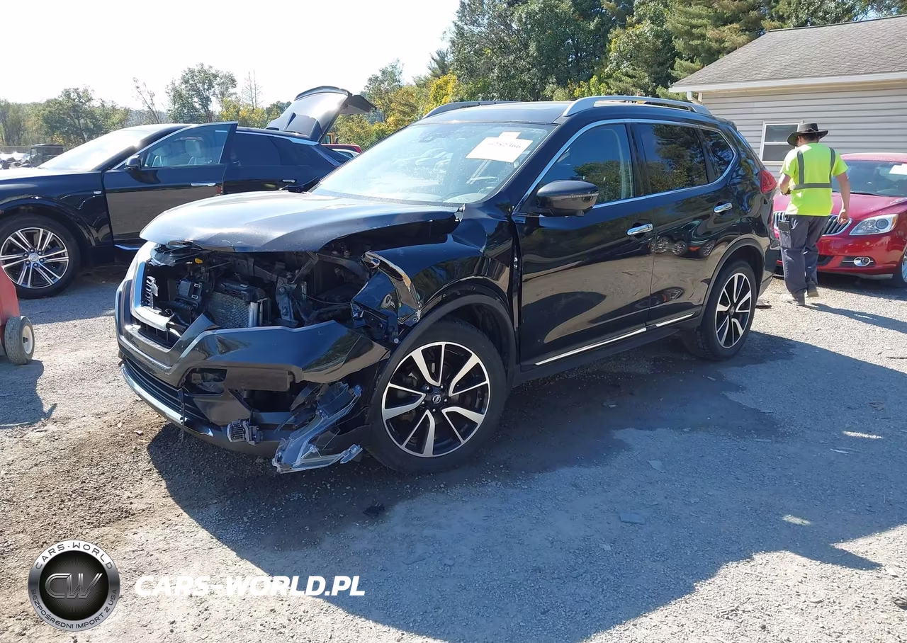 2017 Nissan Rogue Sl VIN:JN8AT2MV1HW255783 - 2
