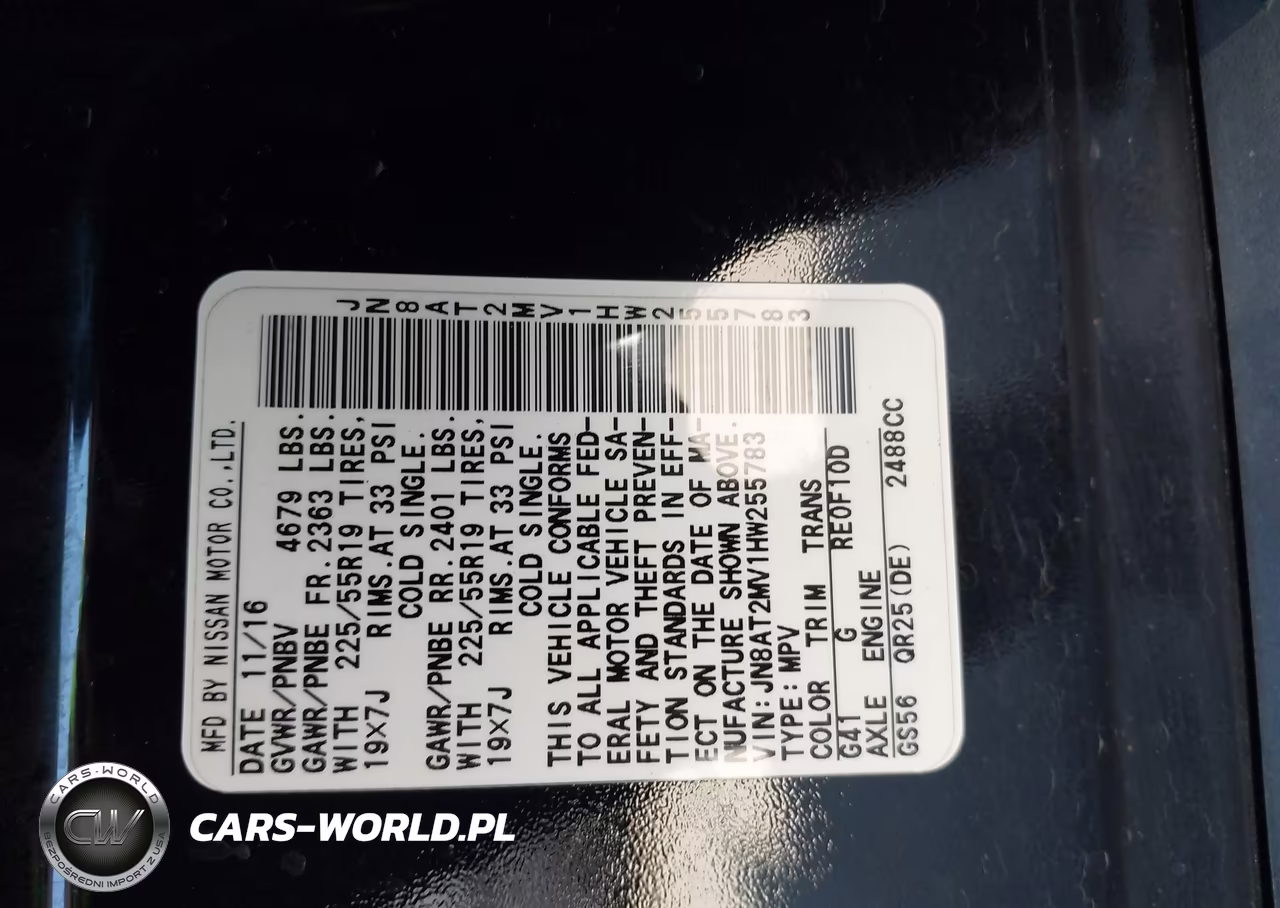 2017 Nissan Rogue Sl VIN:JN8AT2MV1HW255783 - 9