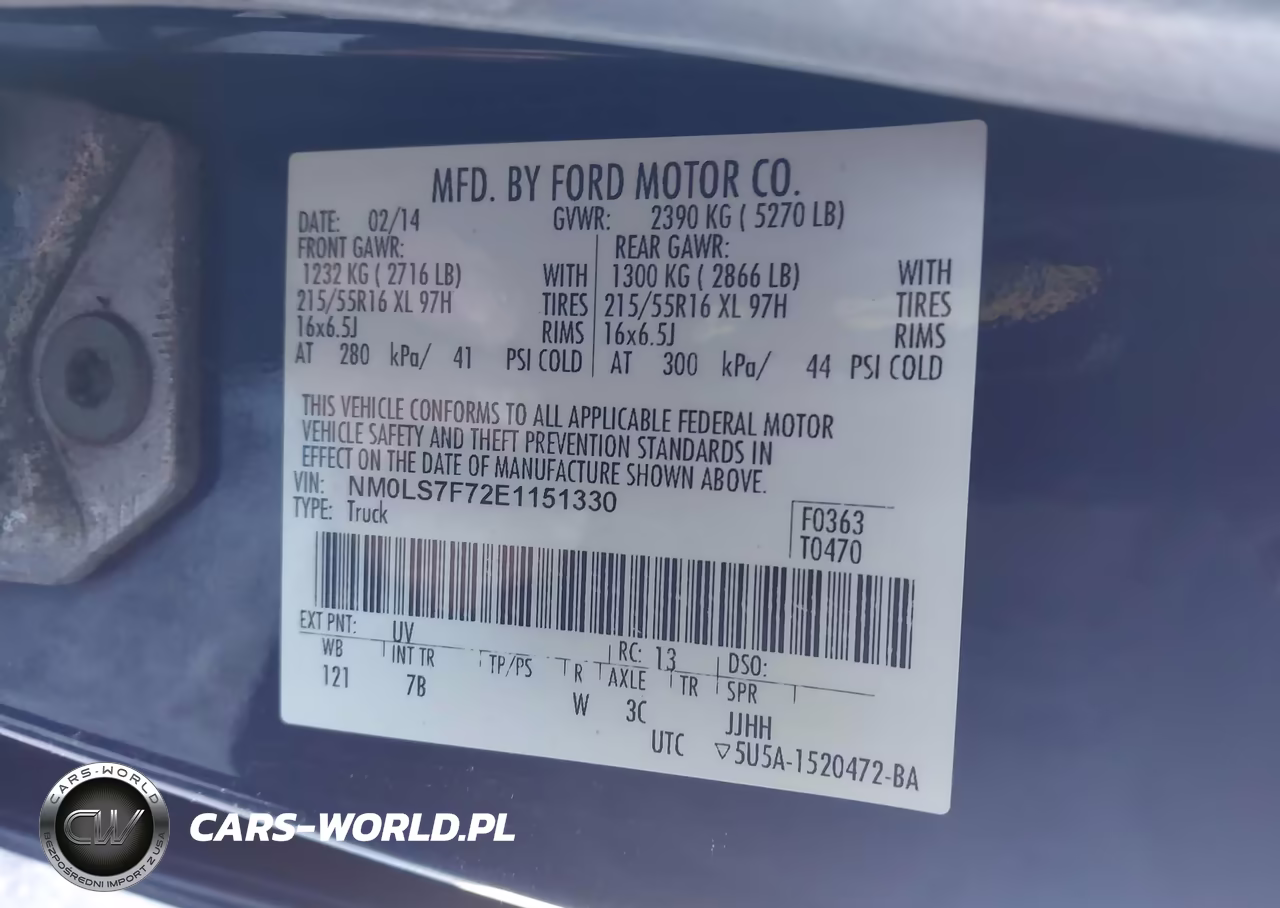 2014 Ford Transit Connect Xlt VIN:NM0LS7F72E1151330 - 9