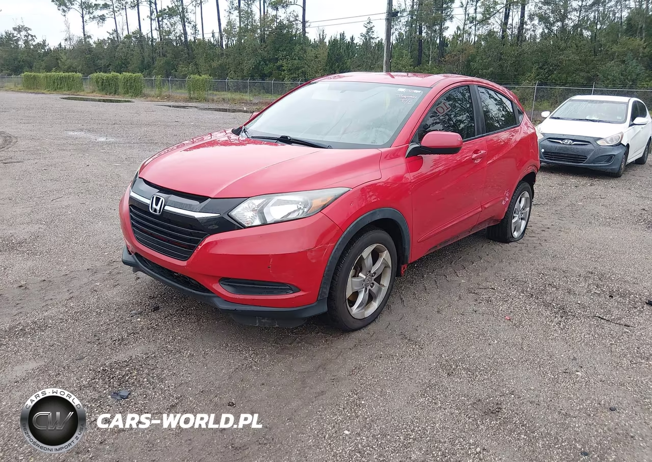 2018 Honda Hr-V Lx VIN:3CZRU5H39JG701196 - 2