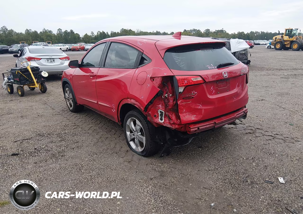 2018 Honda Hr-V Lx VIN:3CZRU5H39JG701196 - 3