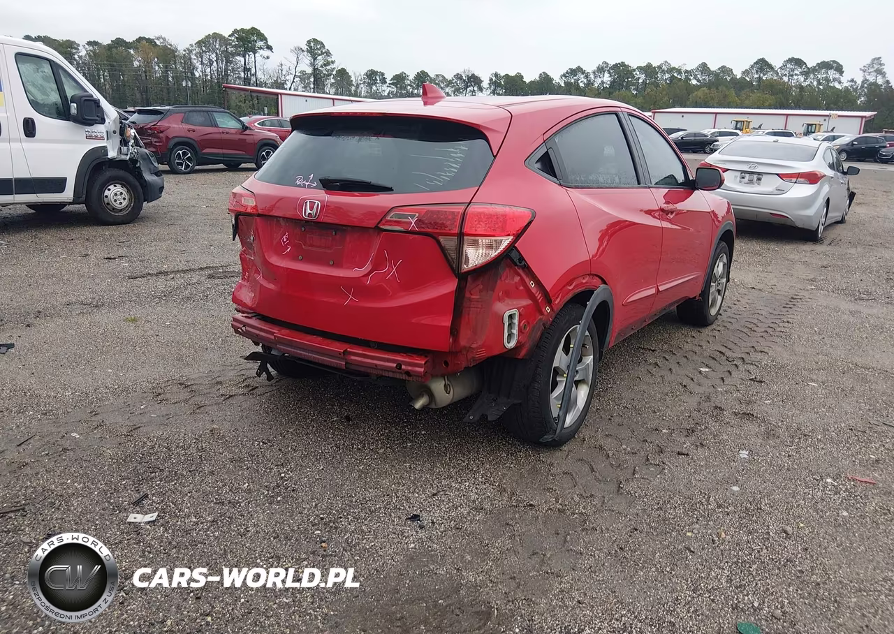 2018 Honda Hr-V Lx VIN:3CZRU5H39JG701196 - 4