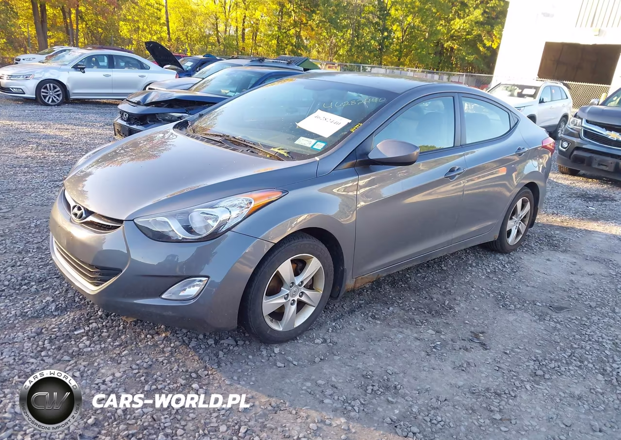 2012 Hyundai Elantra Gls VIN:5NPDH4AE0CH134994 - 2