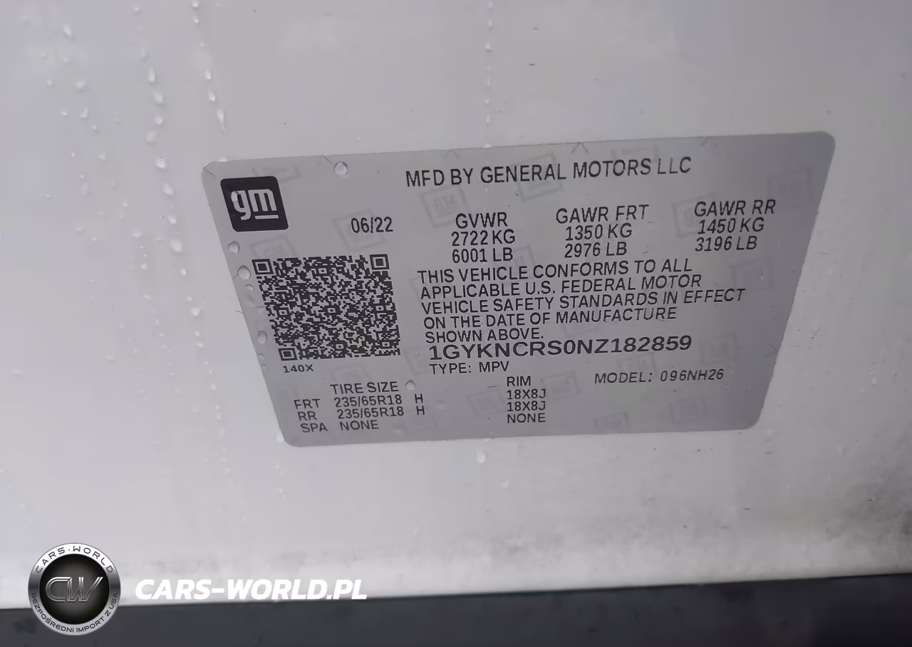 2022 Cadillac Xt5 Fwd Premium Luxury VIN:1GYKNCRS0NZ182859 - 9