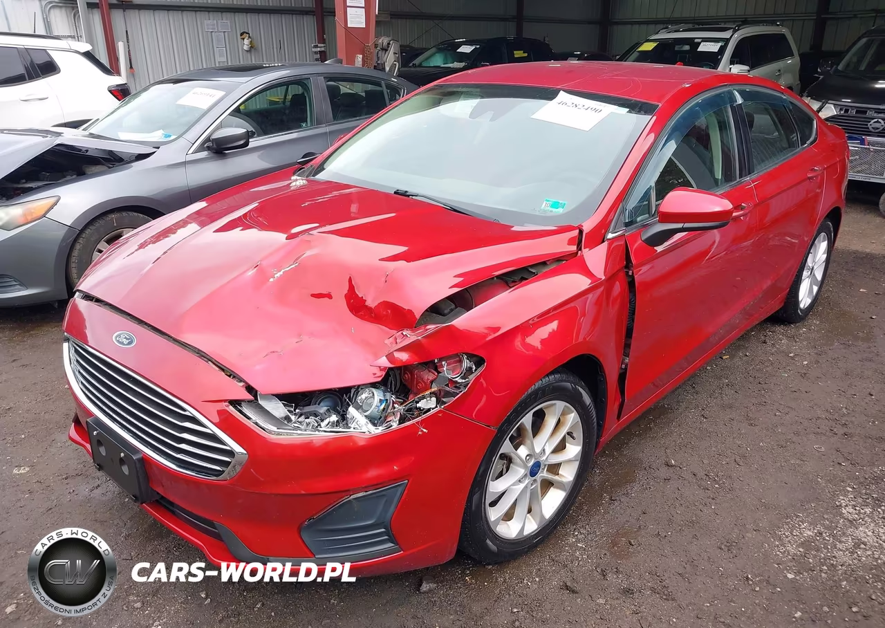 2020 Ford Fusion Se VIN:3FA6P0HD6LR122904 - 2