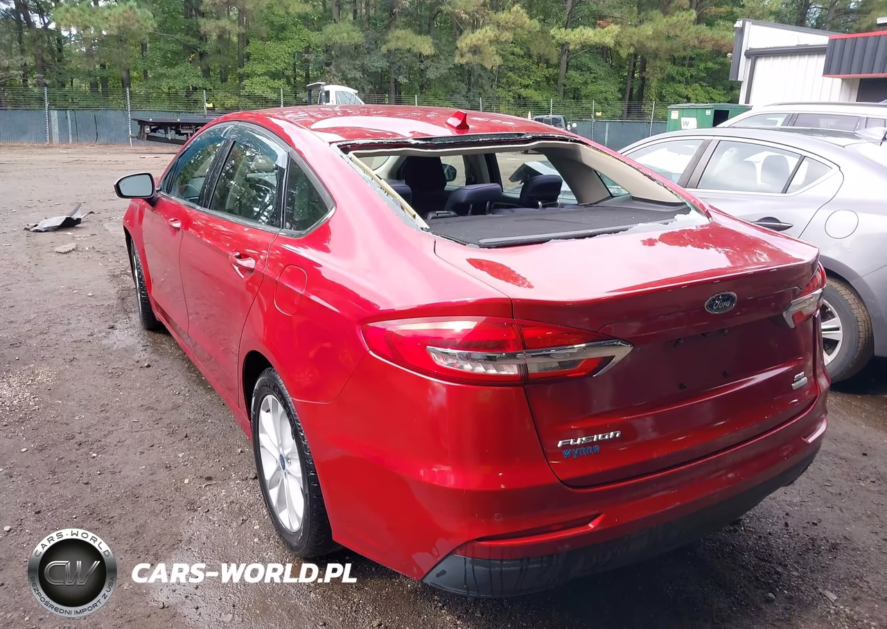 2020 Ford Fusion Se VIN:3FA6P0HD6LR122904 - 3