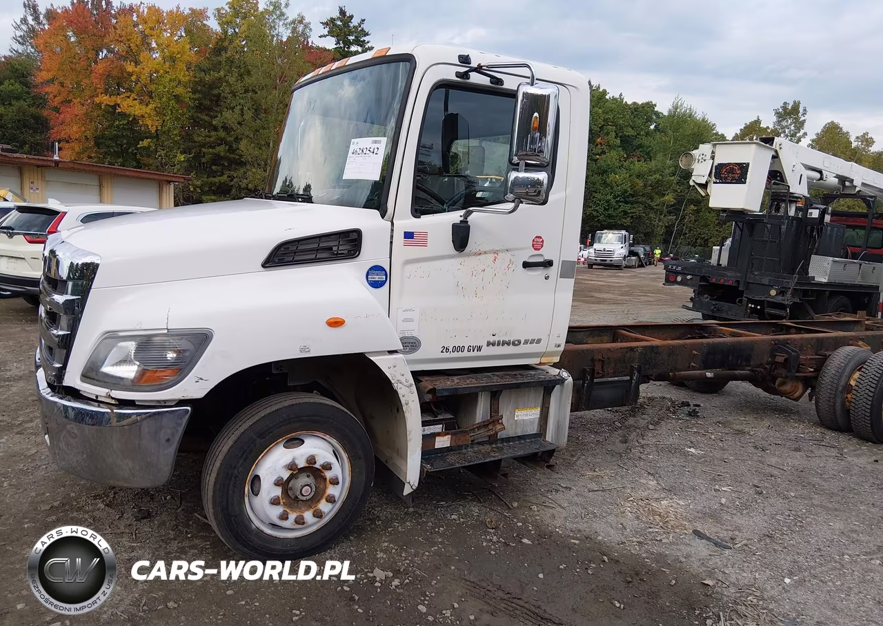 2015 Hino 258-268 VIN:5PVNJ8JP1F4S51186 - 2