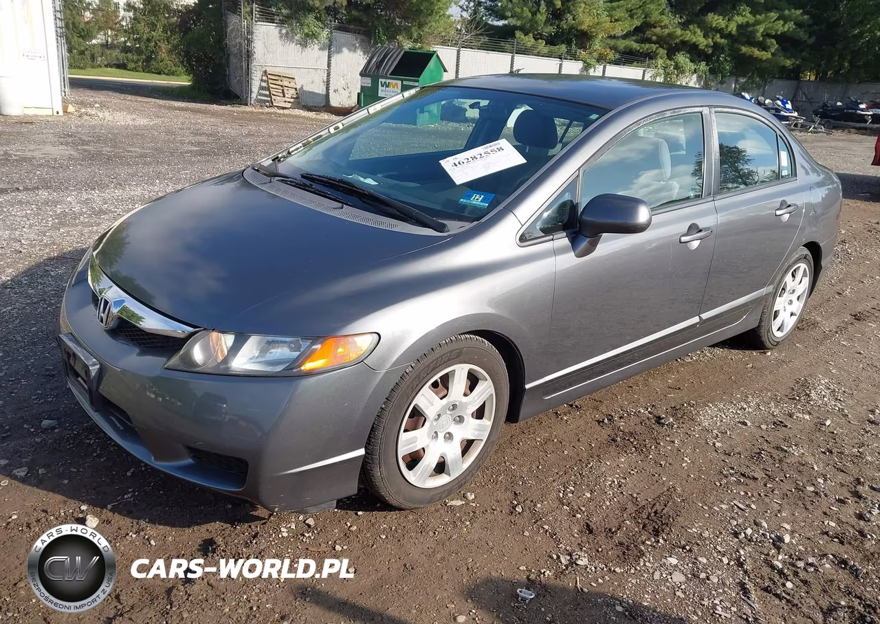 2009 Honda Civic Lx VIN:2HGFA16549H321839 - 2