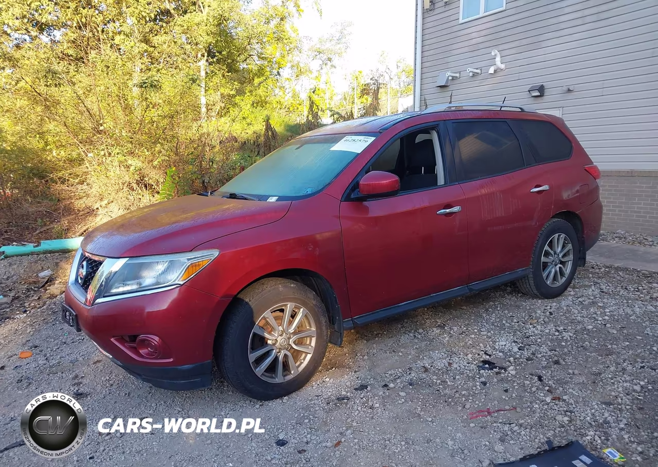 2014 Nissan Pathfinder Sv VIN:5N1AR2MM0EC716336 - 2
