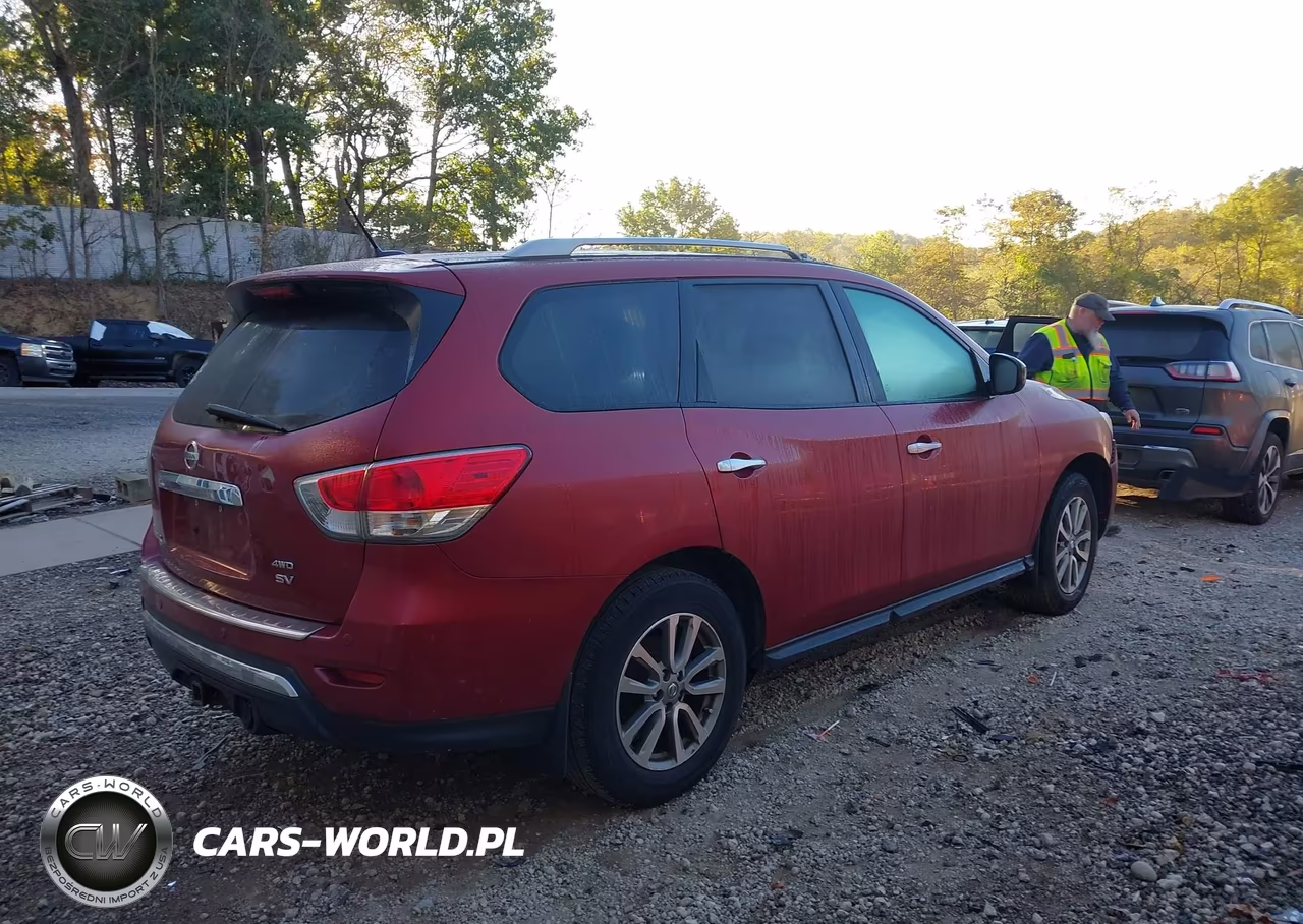 2014 Nissan Pathfinder Sv VIN:5N1AR2MM0EC716336 - 4