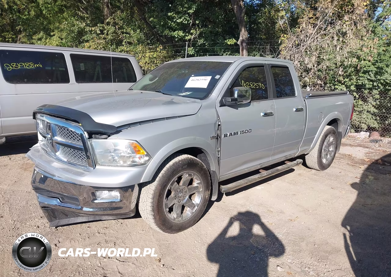 2012 Ram 1500 Laramie VIN:1C6RD6JT9CS331229 - 2