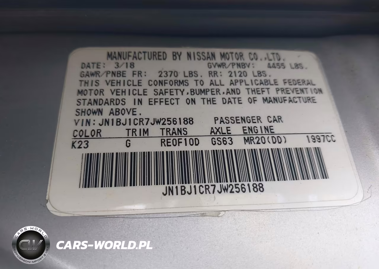 2018 Nissan Rogue Sport S VIN:JN1BJ1CR7JW256188 - 9