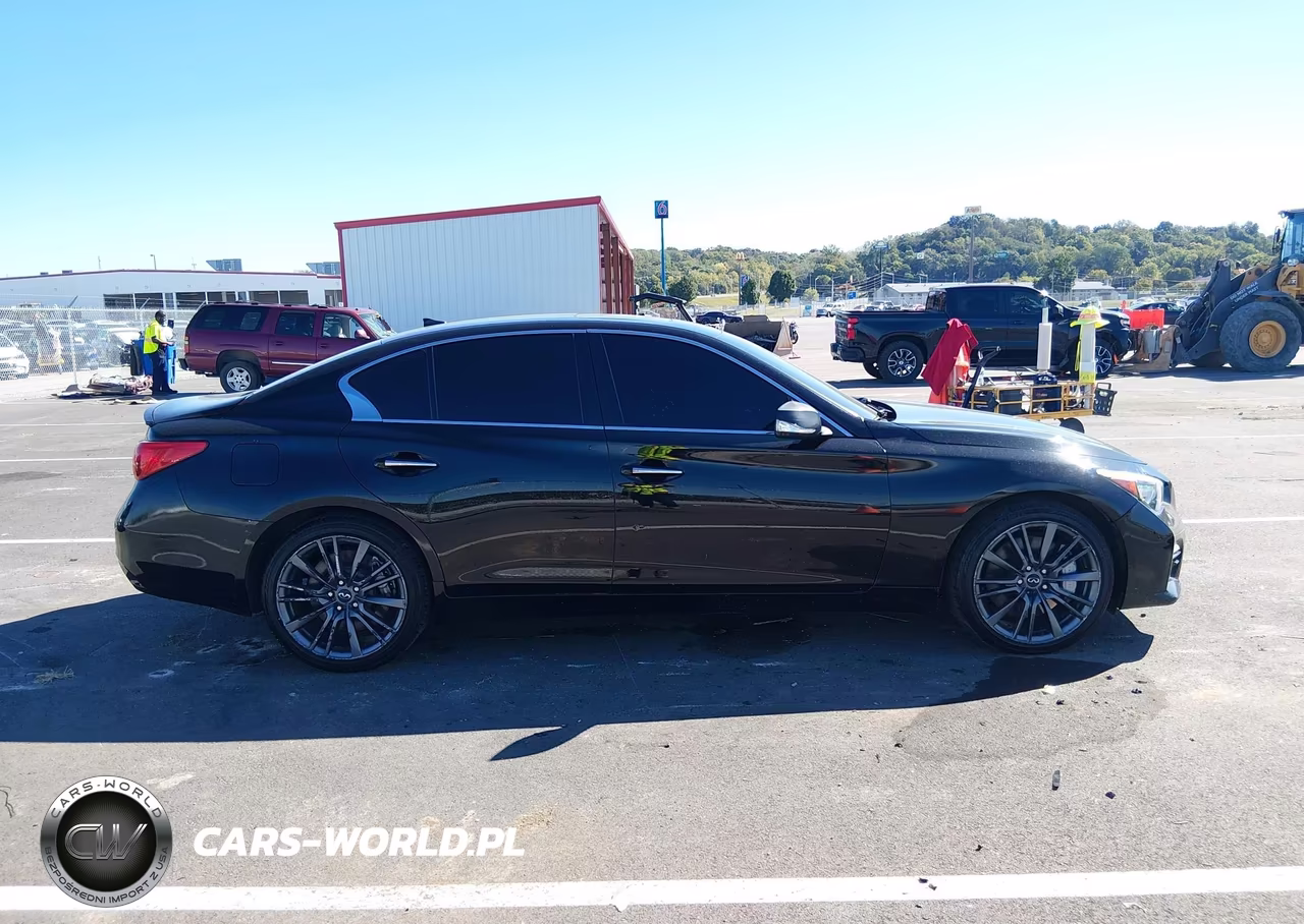 2016 Infiniti Q50 3.0T Red Sport 400 VIN:JN1FV7AR8GM450650 - 13