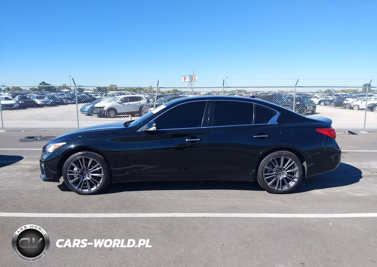 2016 Infiniti Q50 3.0T Red Sport 400 VIN:JN1FV7AR8GM450650 - 14
