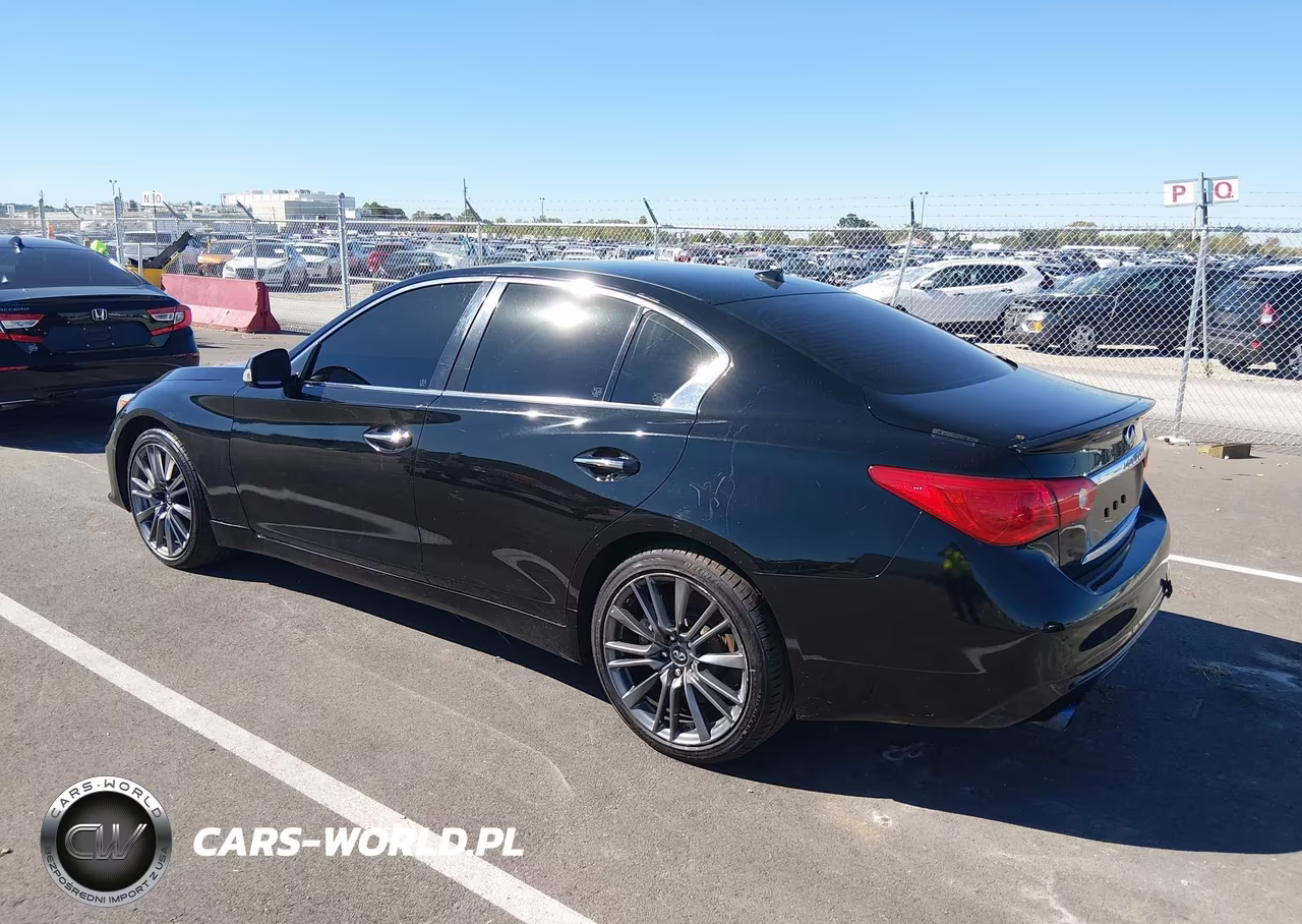 2016 Infiniti Q50 3.0T Red Sport 400 VIN:JN1FV7AR8GM450650 - 3