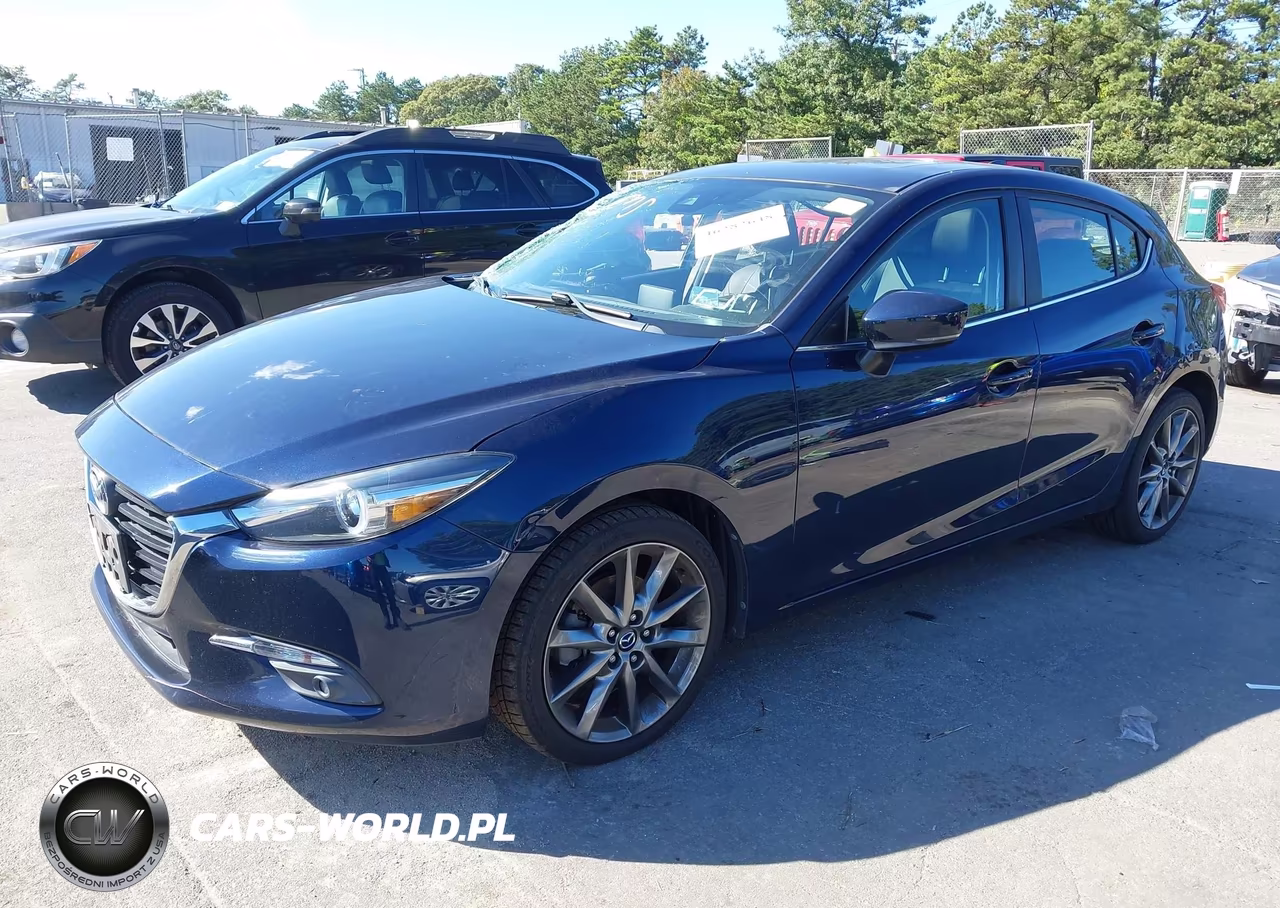 2018 Mazda Mazda3 Grand Touring VIN:3MZBN1M34JM267836 - 2