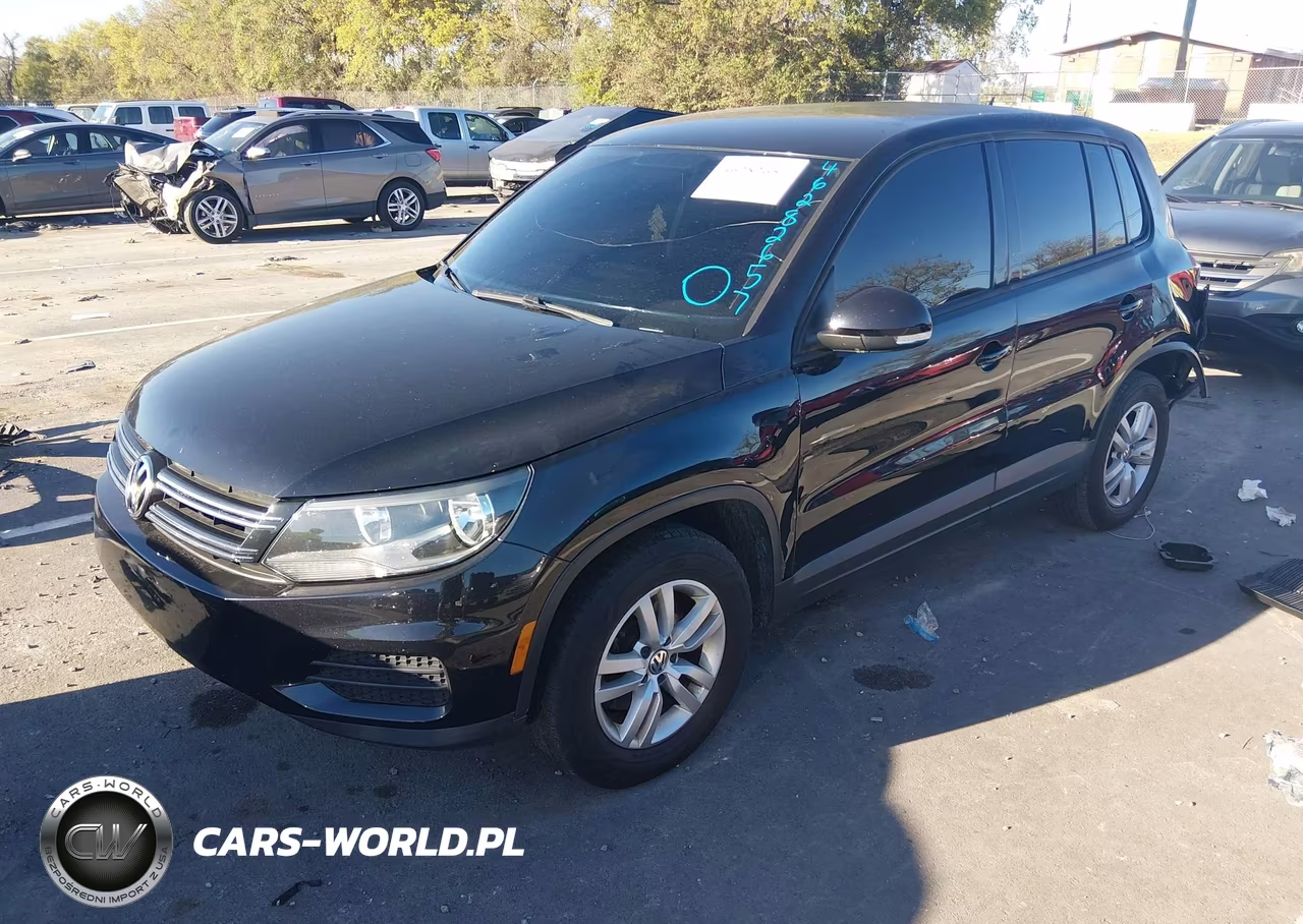 2014 Volkswagen Tiguan S VIN:WVGBV3AX6EW625154 - 2