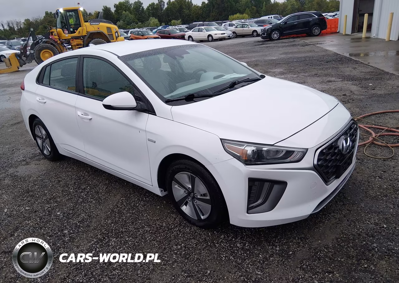 2020 Hyundai Ioniq Hybrid Blue VIN:KMHC65LC3LU221521 - 1
