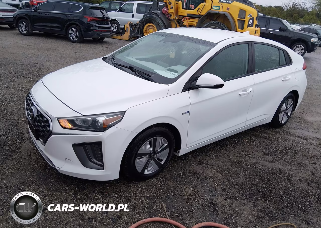 2020 Hyundai Ioniq Hybrid Blue VIN:KMHC65LC3LU221521 - 2