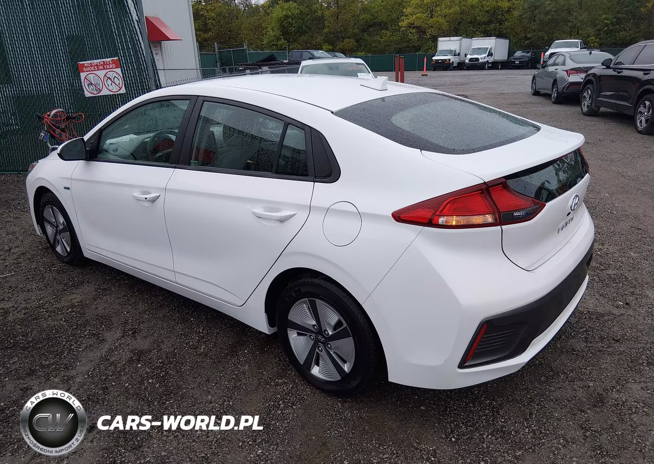2020 Hyundai Ioniq Hybrid Blue VIN:KMHC65LC3LU221521 - 3