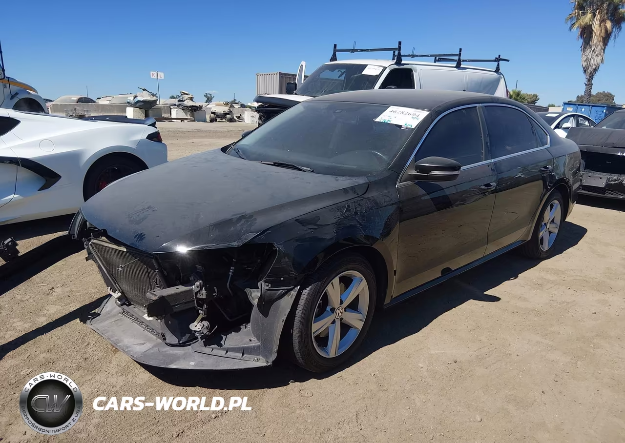 2014 Volkswagen Passat 2.5L Se VIN:1VWBP7A38EC013362 - 2