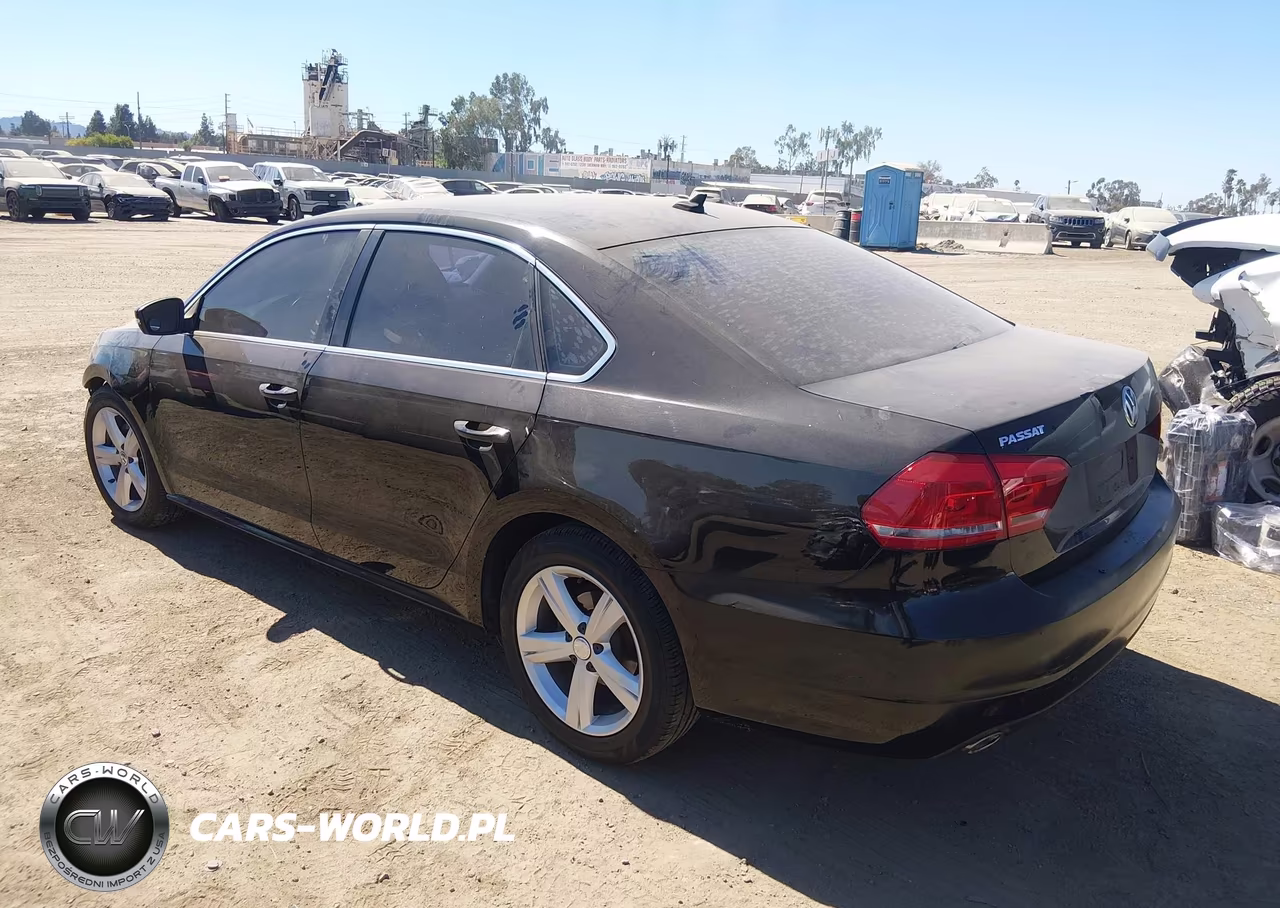 2014 Volkswagen Passat 2.5L Se VIN:1VWBP7A38EC013362 - 3