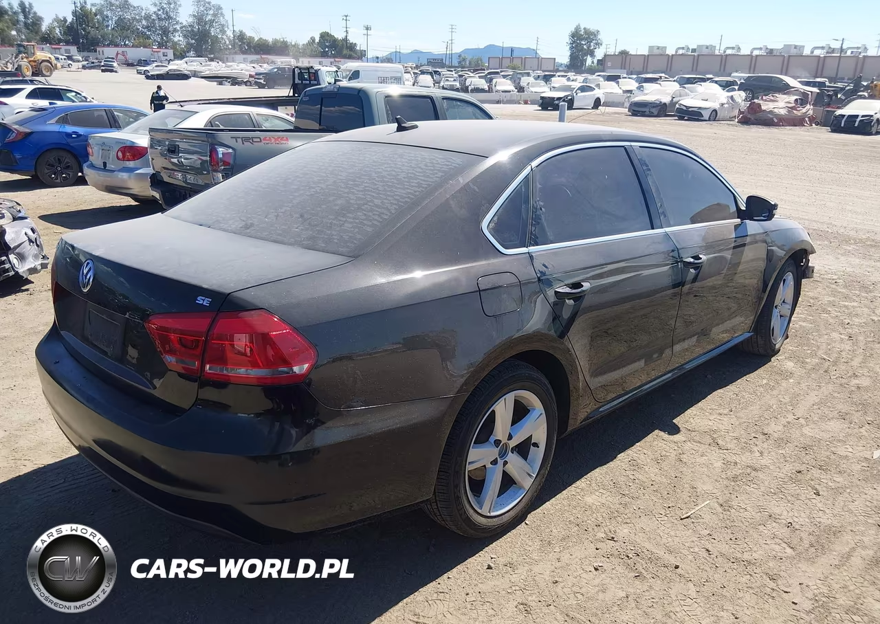 2014 Volkswagen Passat 2.5L Se VIN:1VWBP7A38EC013362 - 4