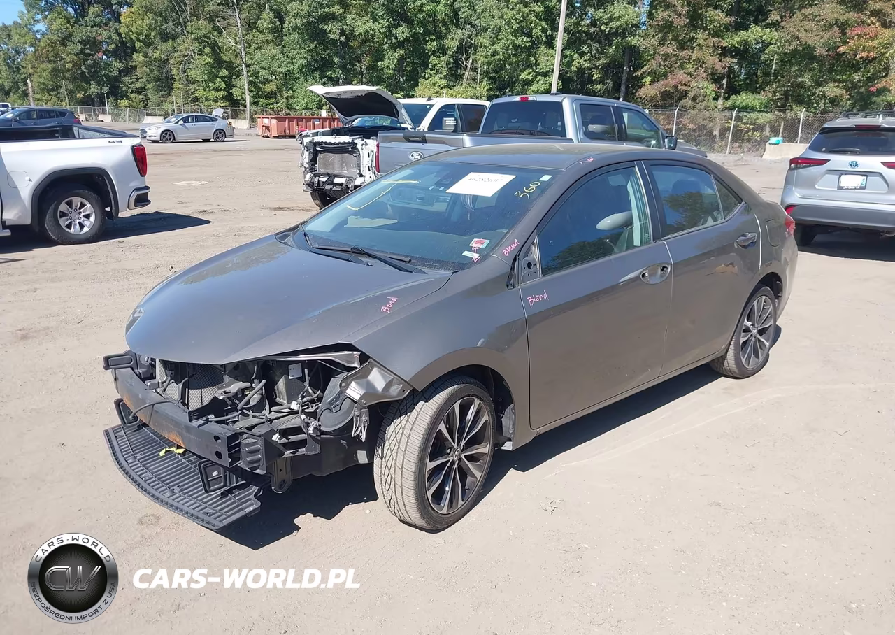 2017 Toyota Corolla Se VIN:2T1BURHE4HC805521 - 2